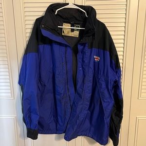 Vintage Pepsi-cola rain jacket waterproof L